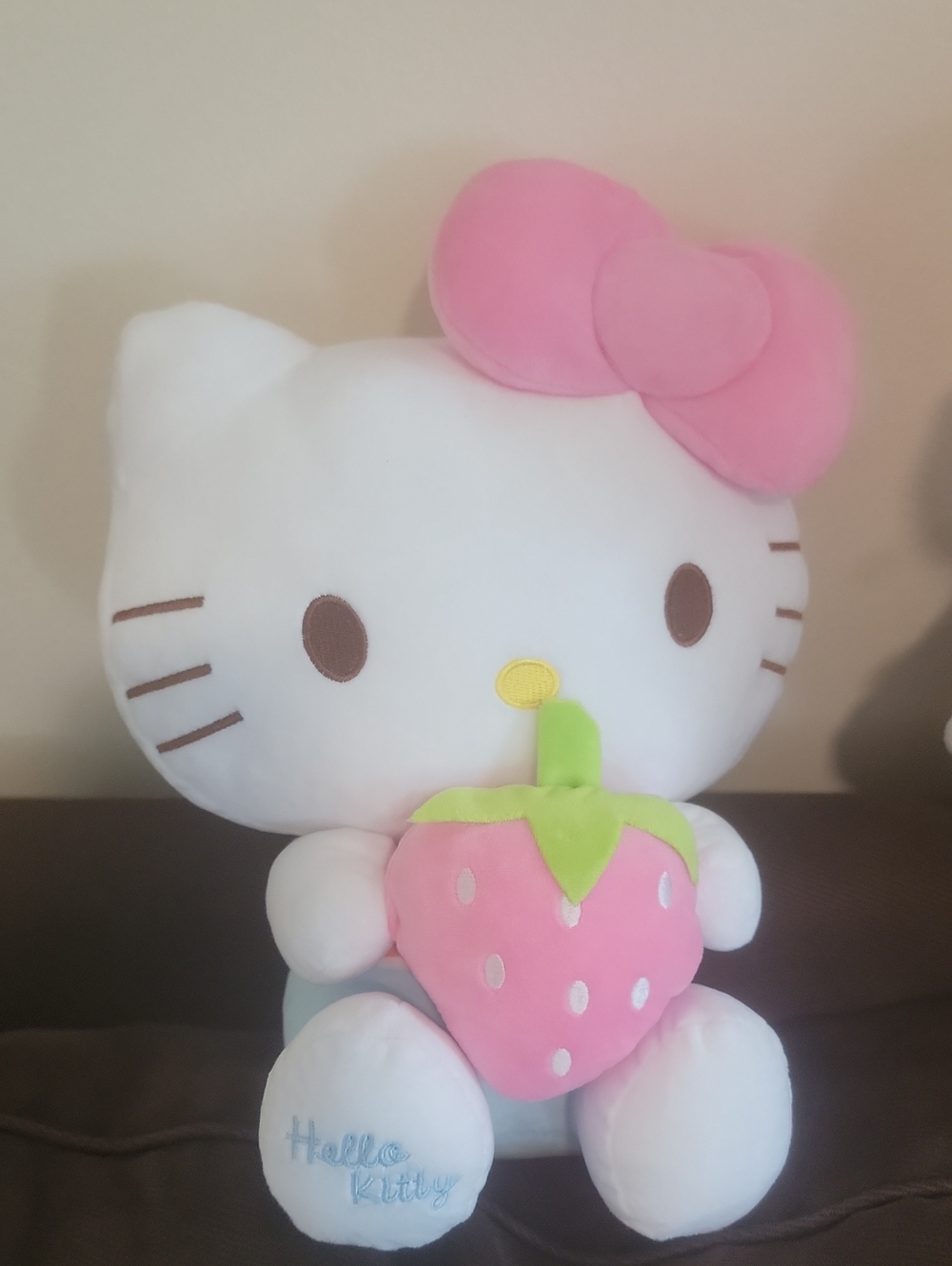 Hello Kitty Plush with Strawberry